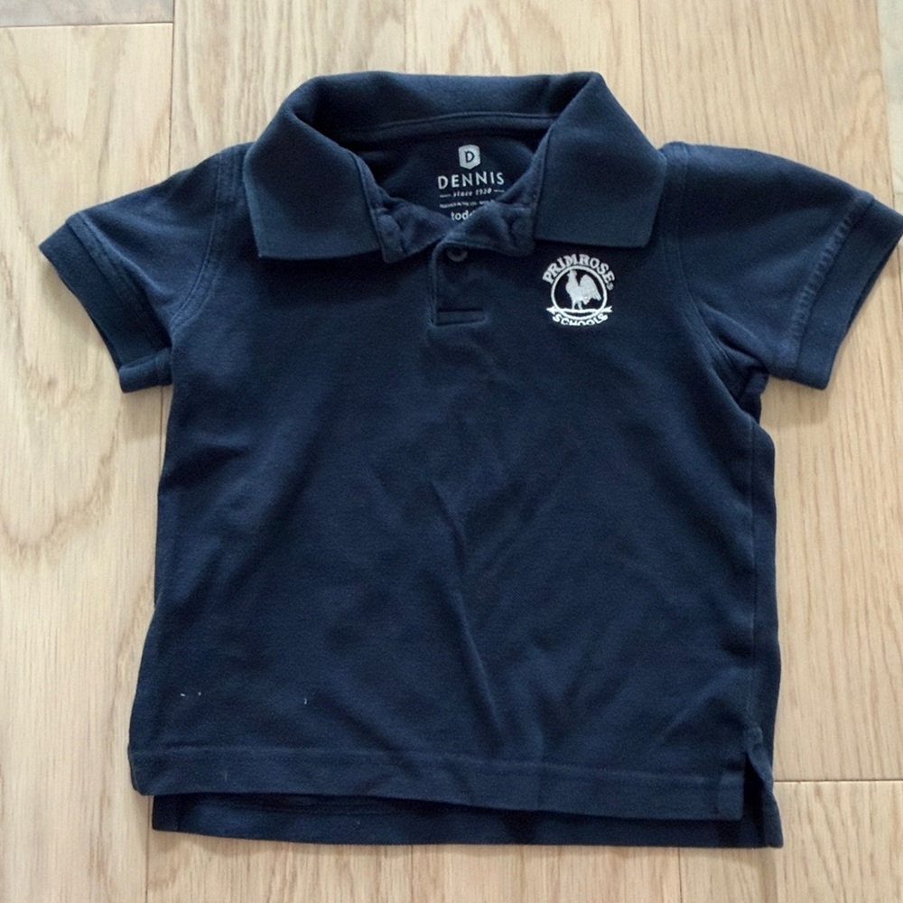 Dennis PRIMROSE uniform Kids' Polo Shirt - Navy blue size toddler 3T